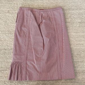 Size 0 Nanette Lepore Pinstripe Suit Skirt